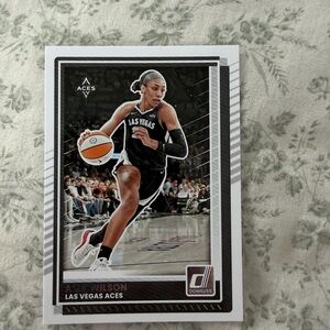 A’ja Wilson Las Vegas Aces Basketball Trading Card